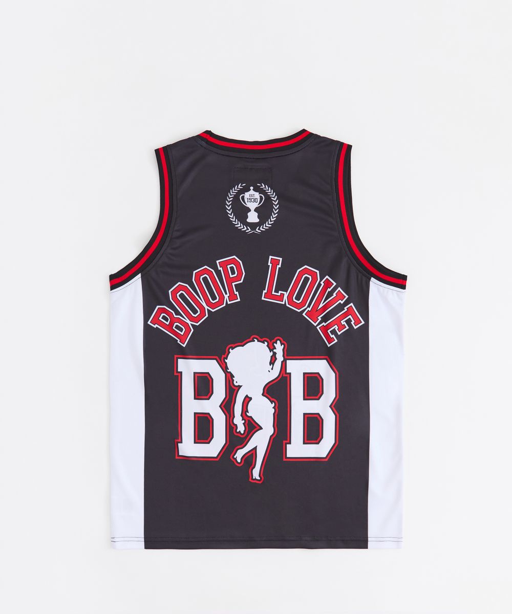 Betty Boop Basketball Jersey