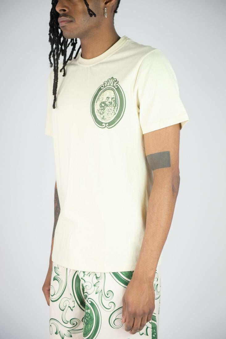 Benjamin Bandit Tee - Cream