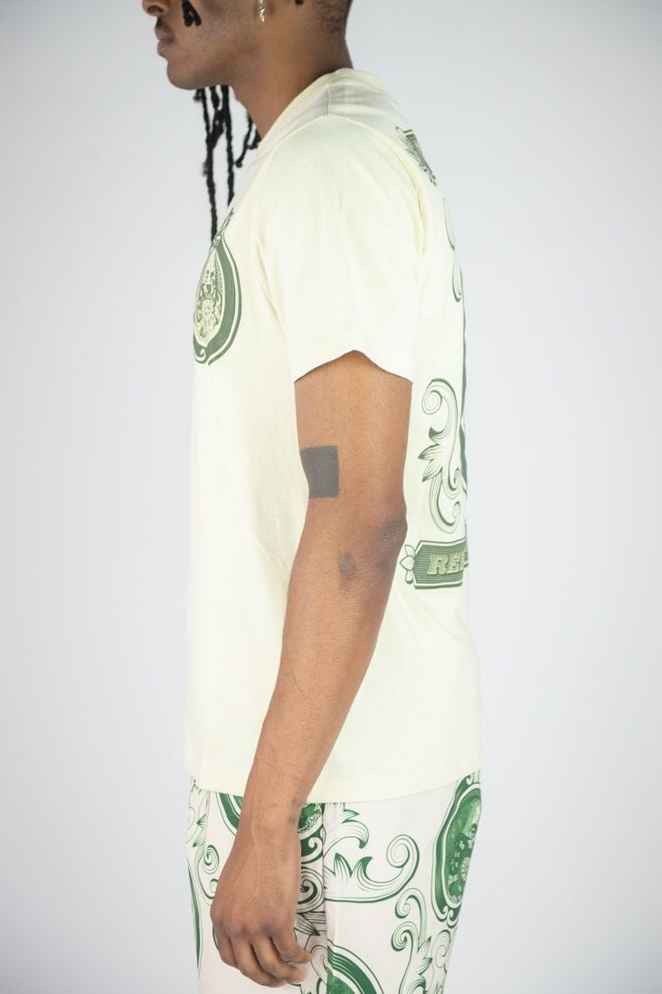 Benjamin Bandit Tee - Cream