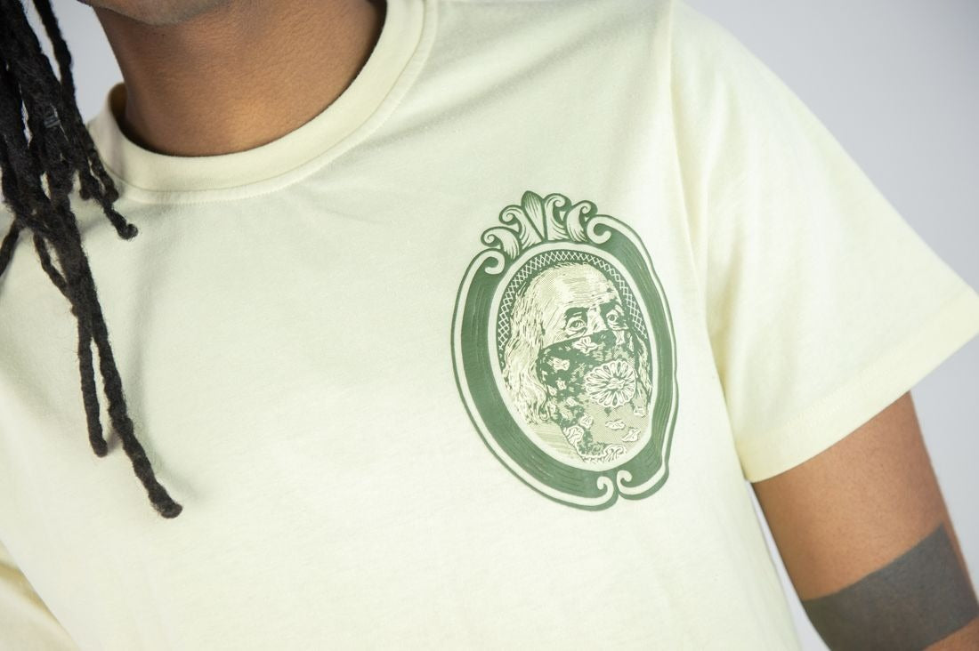 Benjamin Bandit Tee - Cream