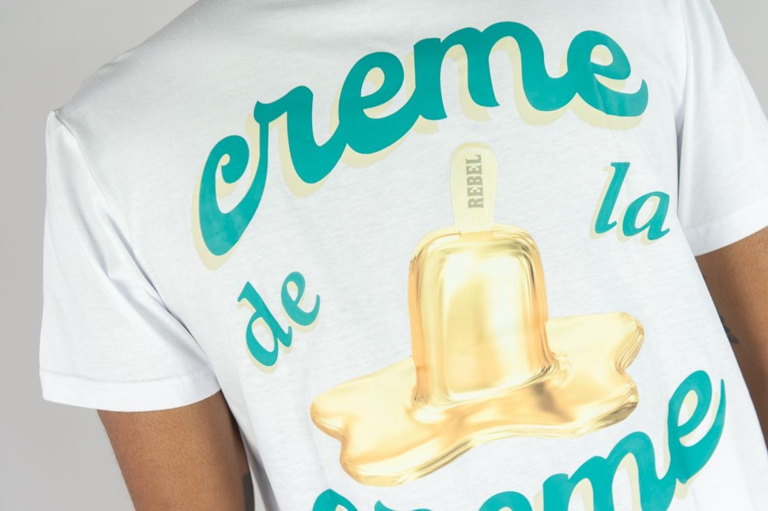 Creme De Creme Tee - White