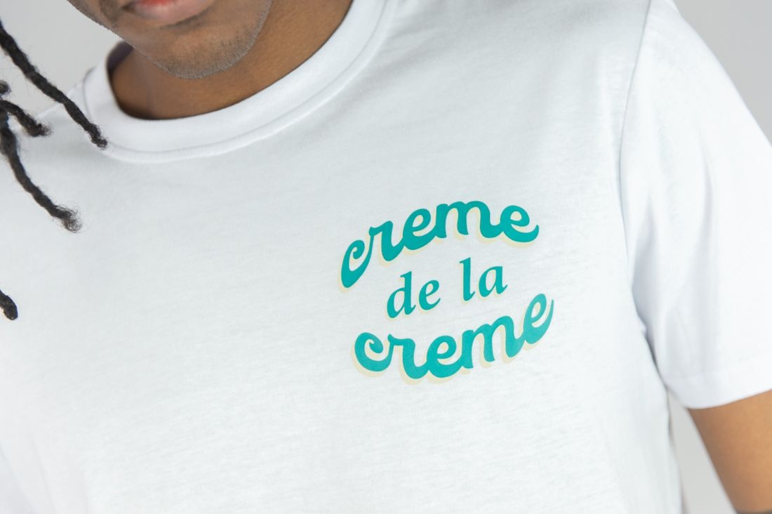 Creme De Creme Tee - White