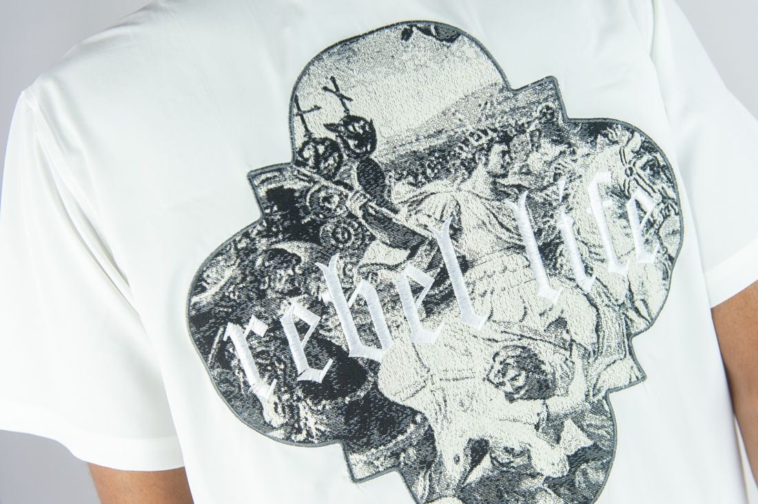 Rebel Life Camp Shirts - White