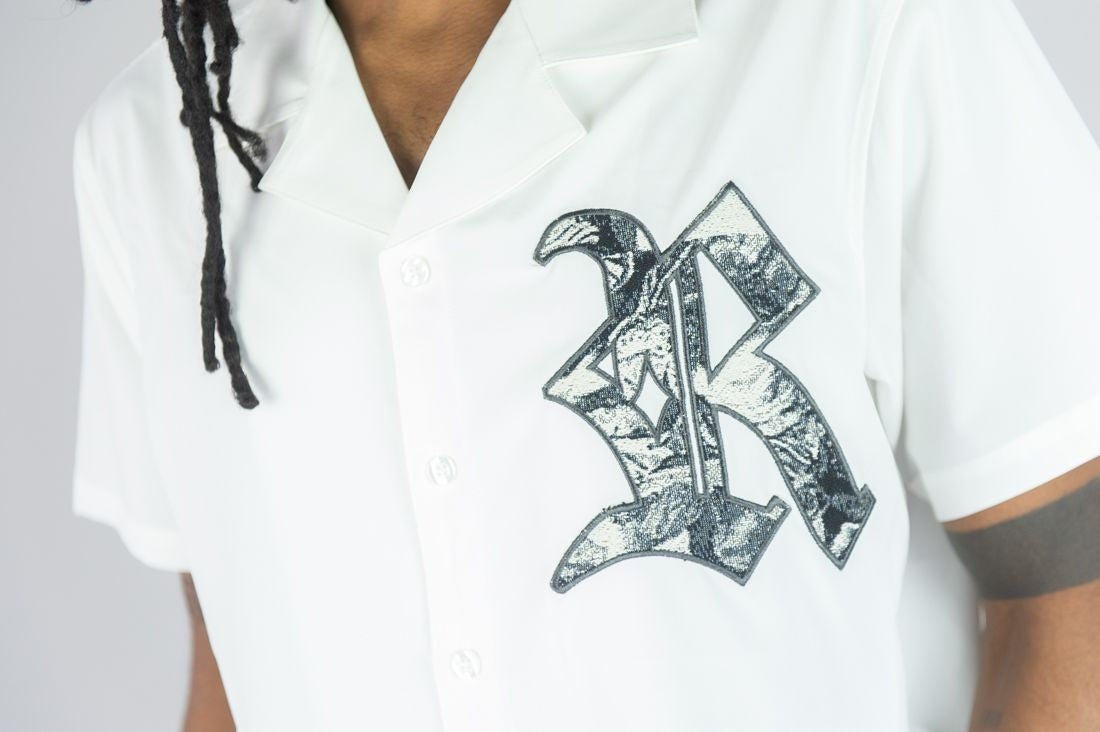 Rebel Life Camp Shirts - White