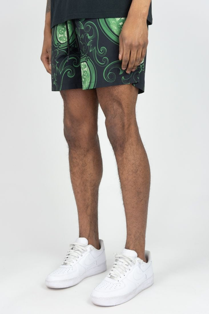 Benjamin Bandit Board Short - Black
