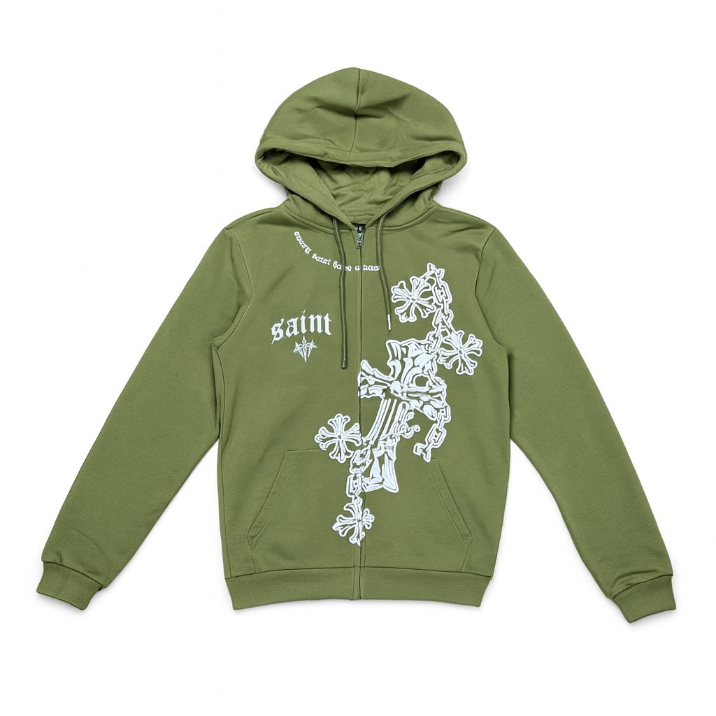 Saint Zip Up - Green