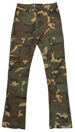 Stacked Fit - Green Camo