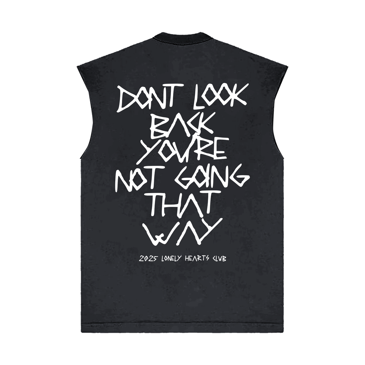 "All Star" Sleeveless Tee - Black