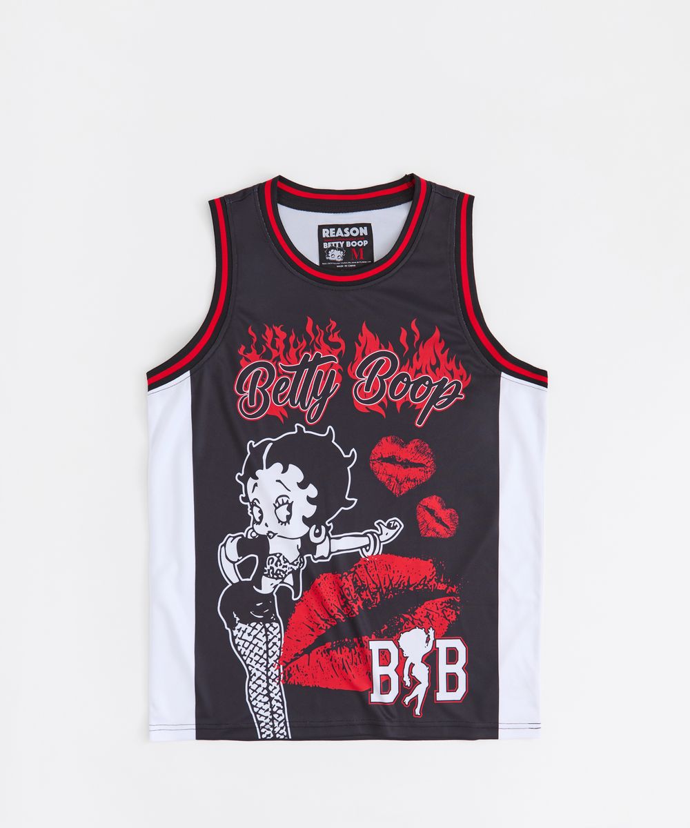 Betty Boop Basketball Jersey
