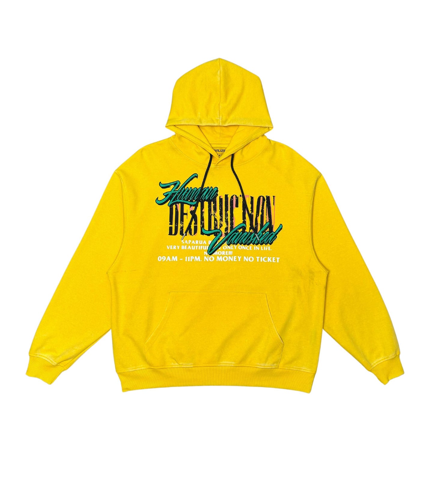 Destruction Tour Hoodie - Yellow