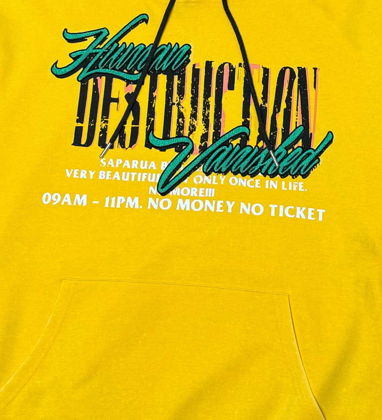 Destruction Tour Hoodie - Yellow