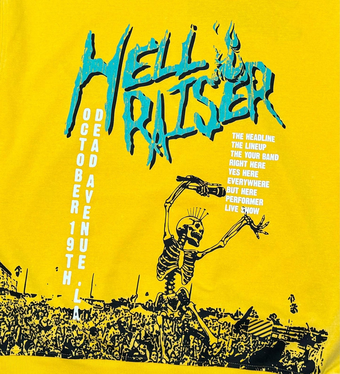 Destruction Tour Hoodie - Yellow