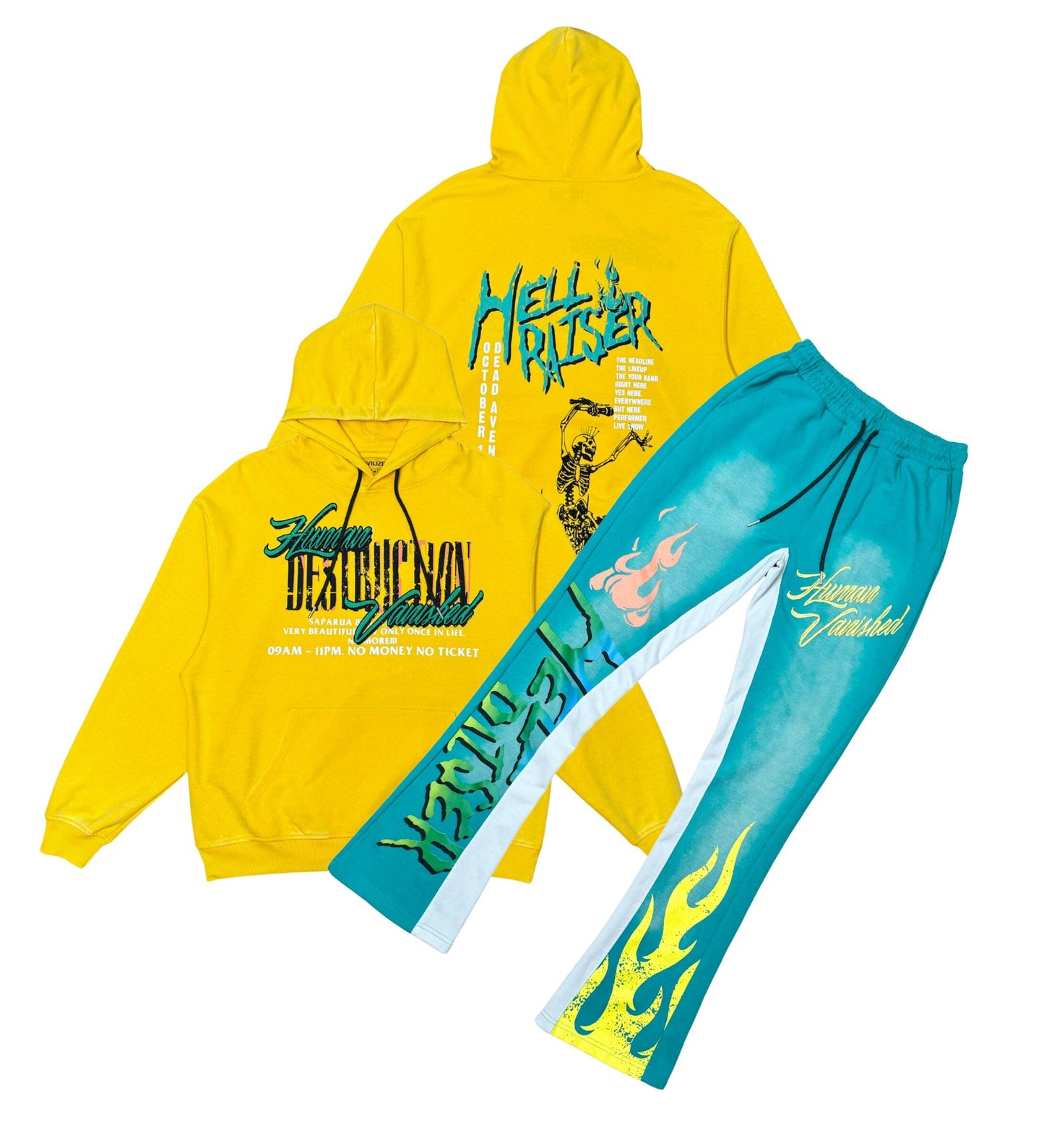 Destruction Tour Hoodie - Yellow