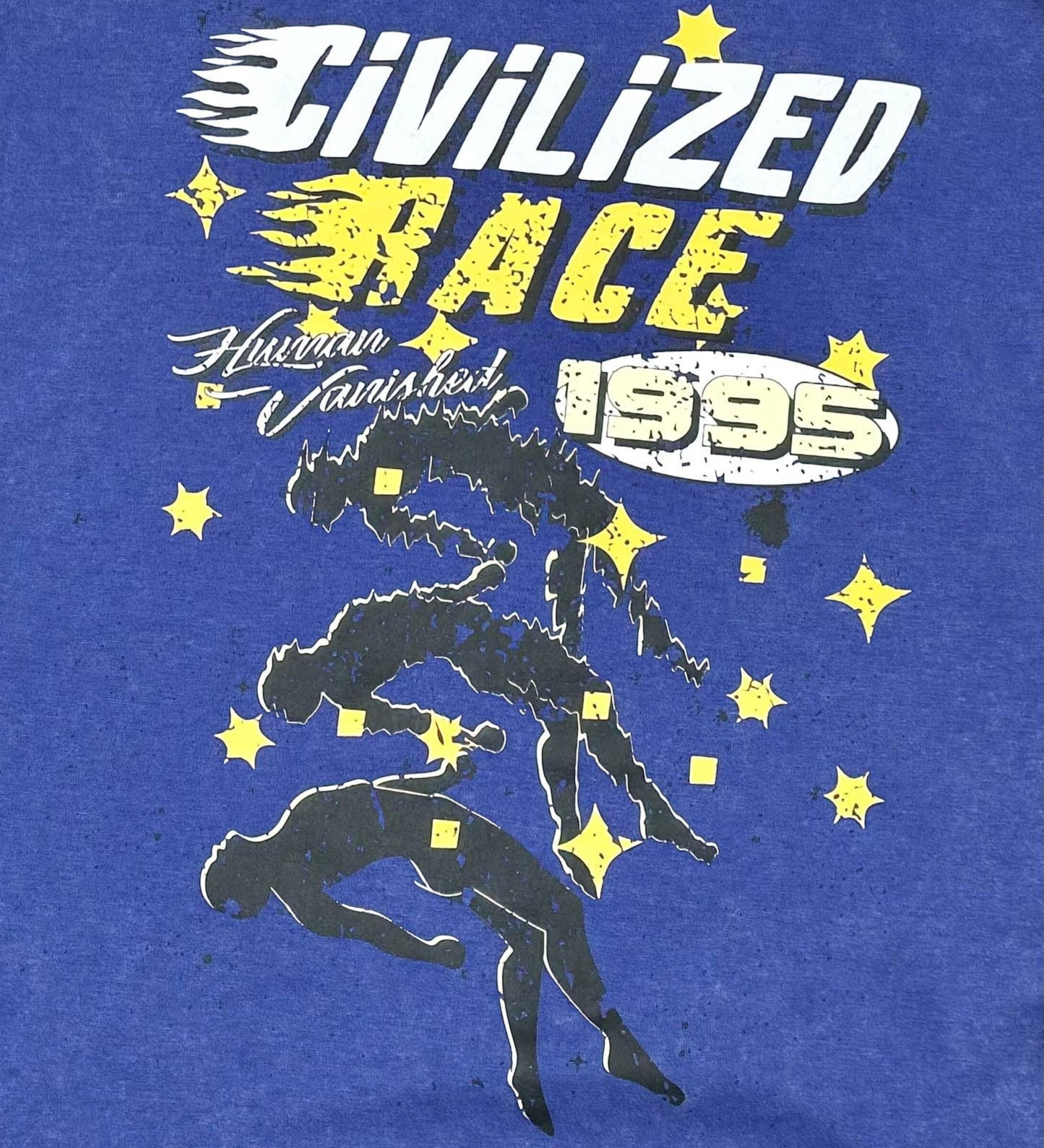 Human Race Hoodies - Royal Blue