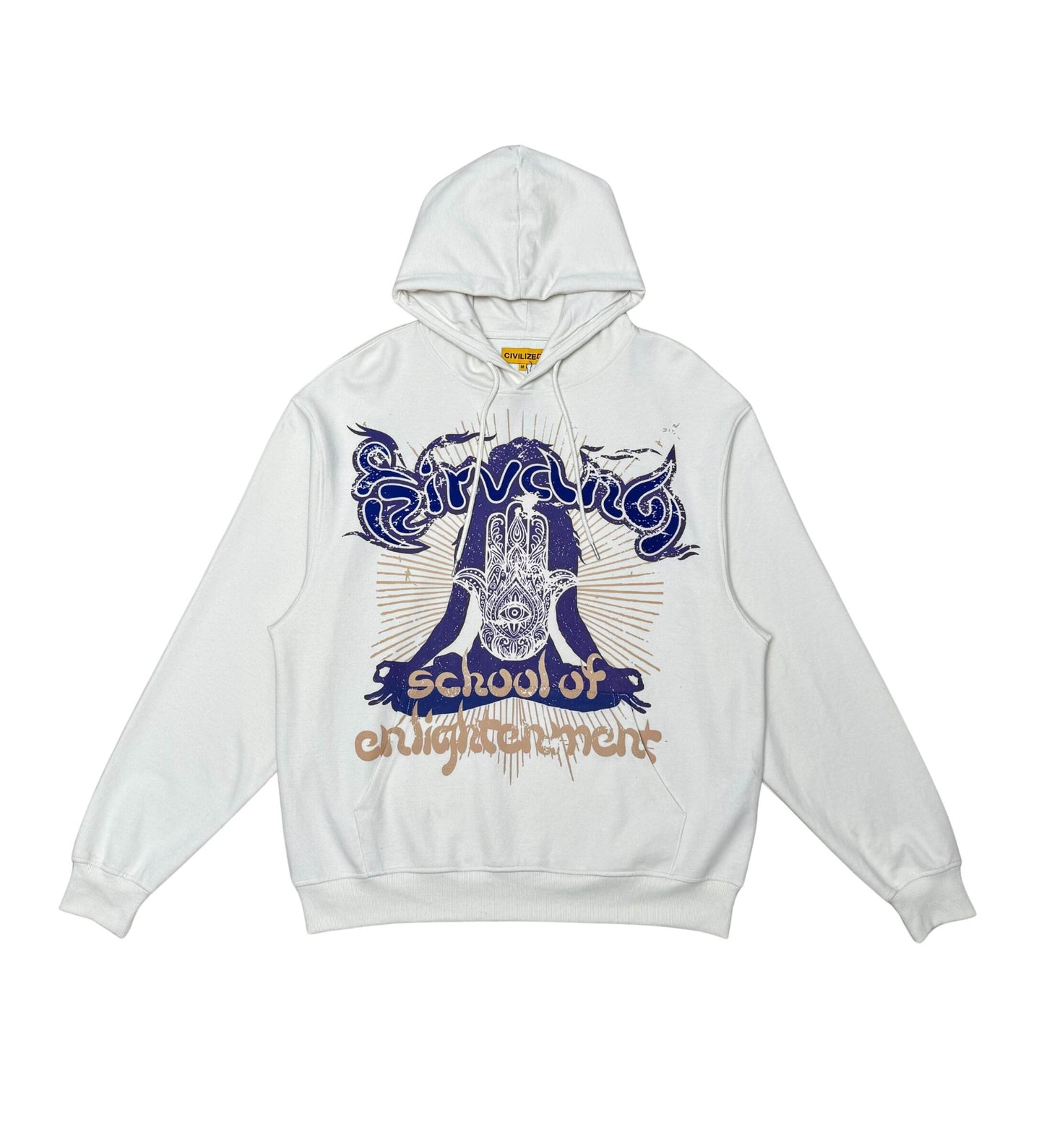 Yoga Nirvana Hoodies - Cream