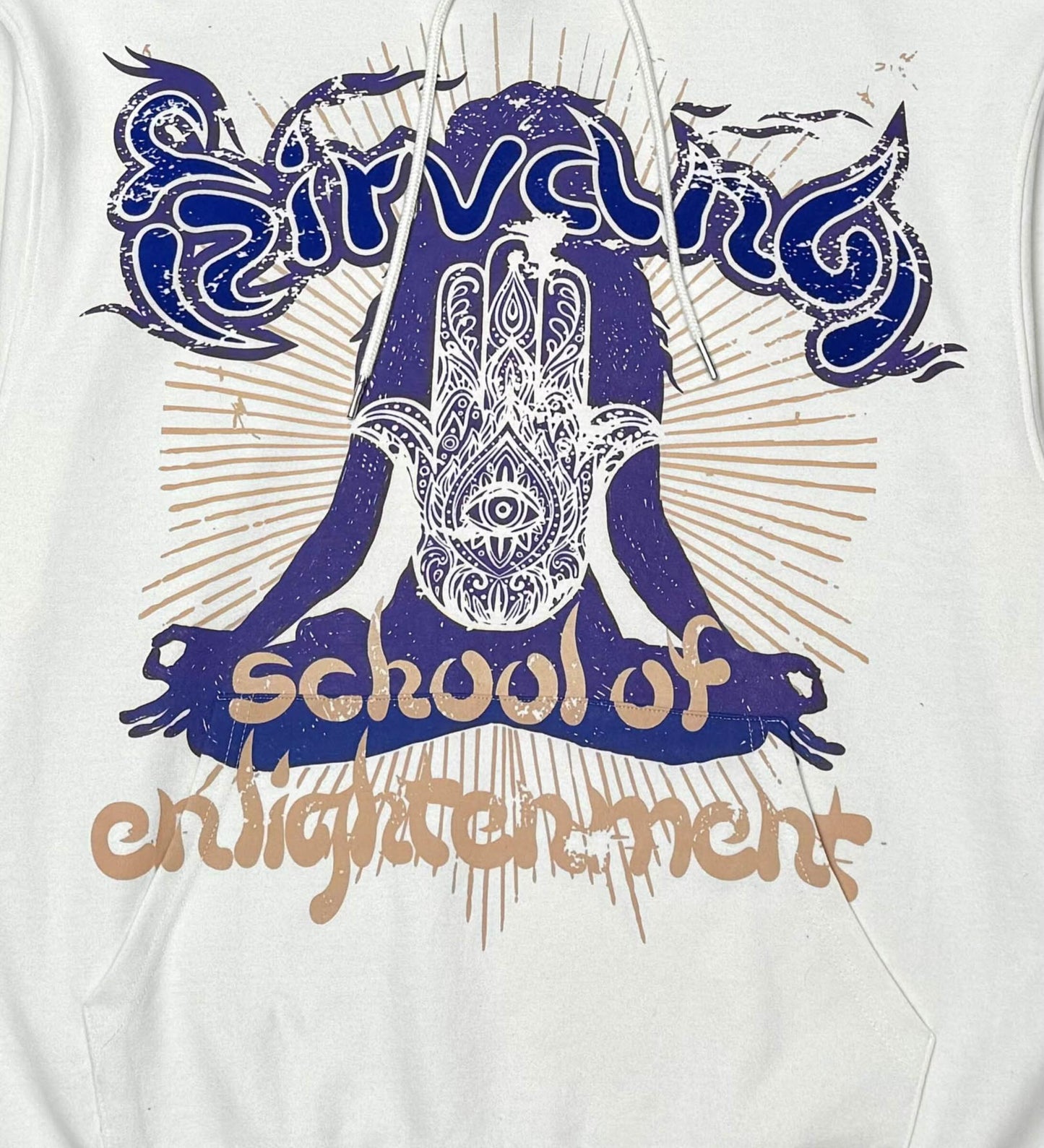 Yoga Nirvana Hoodies - Cream