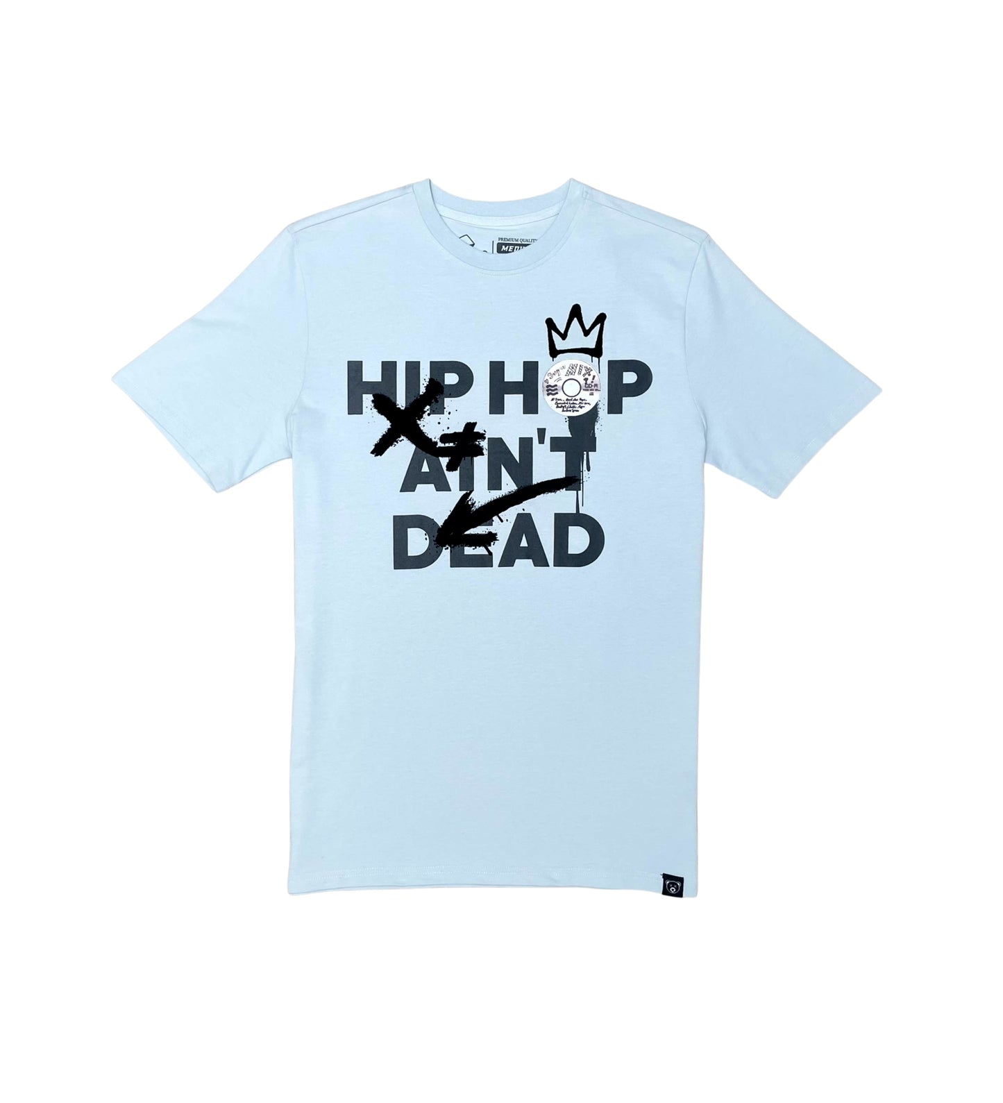 Hip Hop Ain't Dead T-shirt - Light Grey