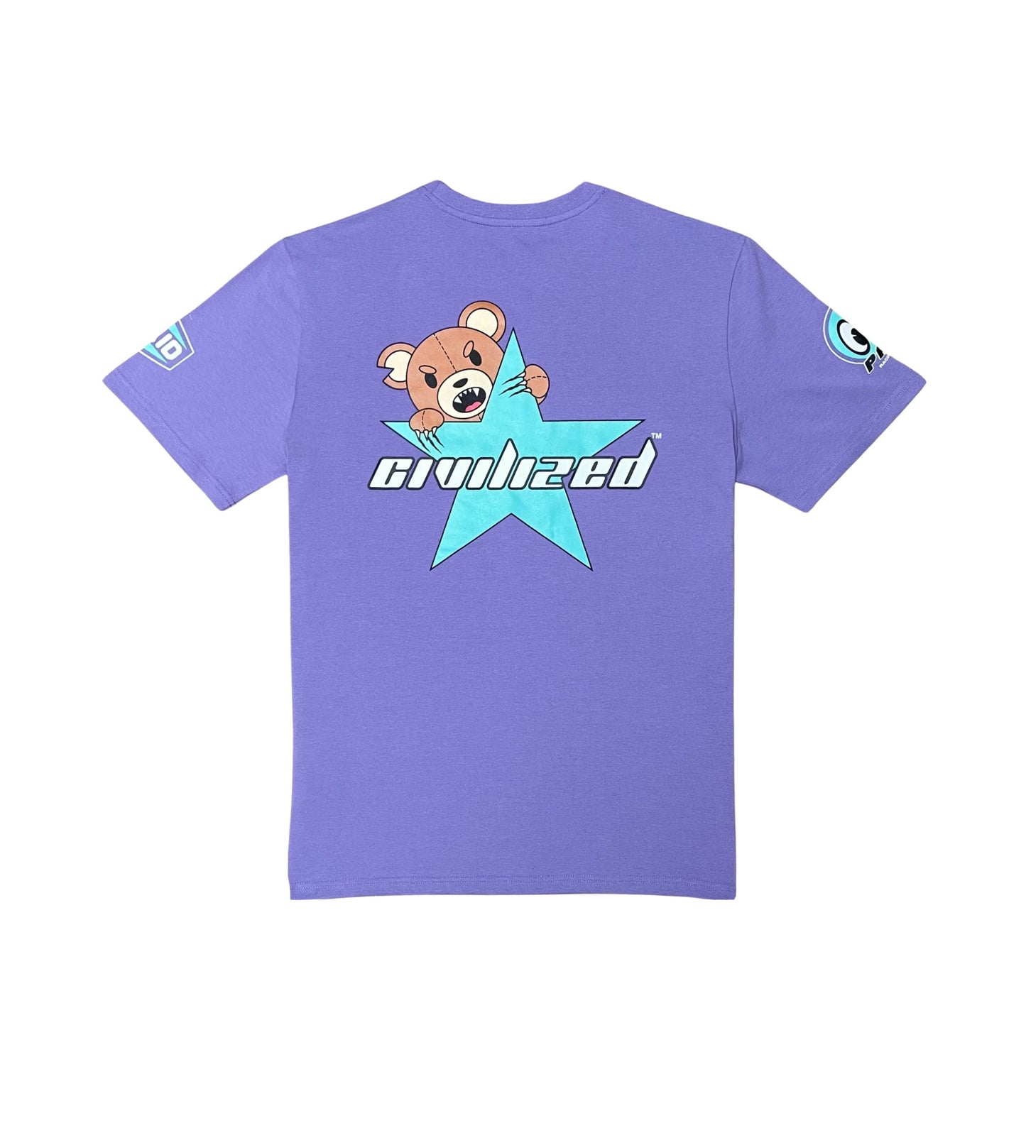 Power To The People T-Shirt - Light Purple