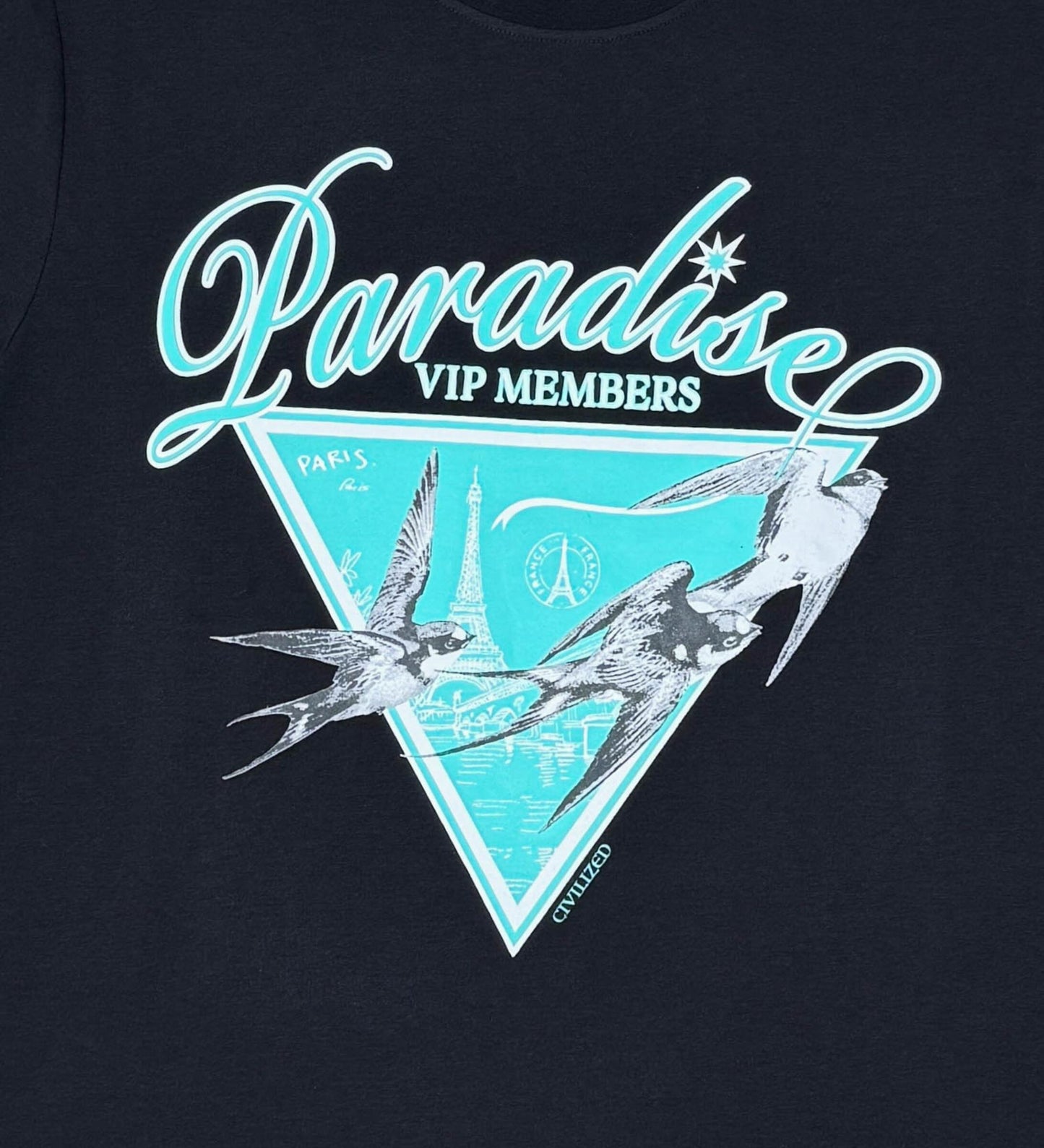 Paradise Vip Tee - Black
