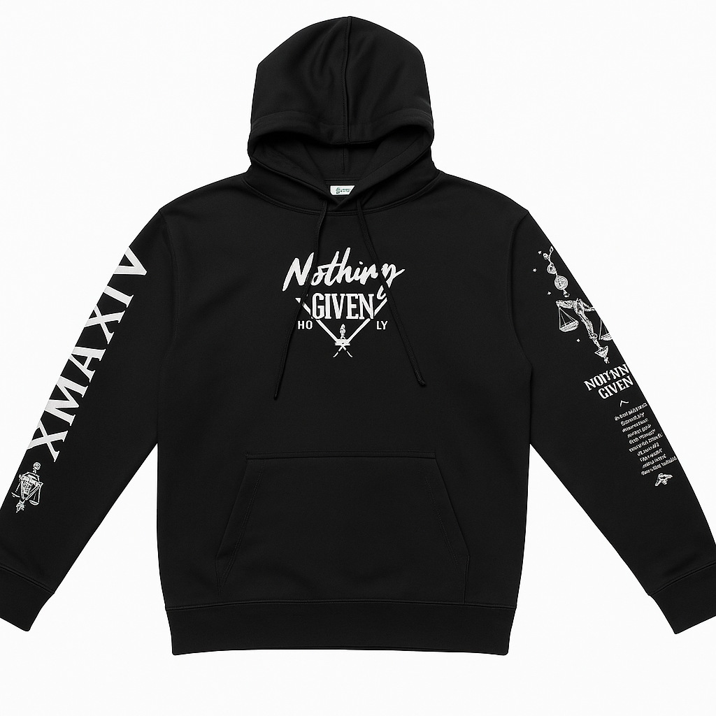Highly Given Hoodie - Black