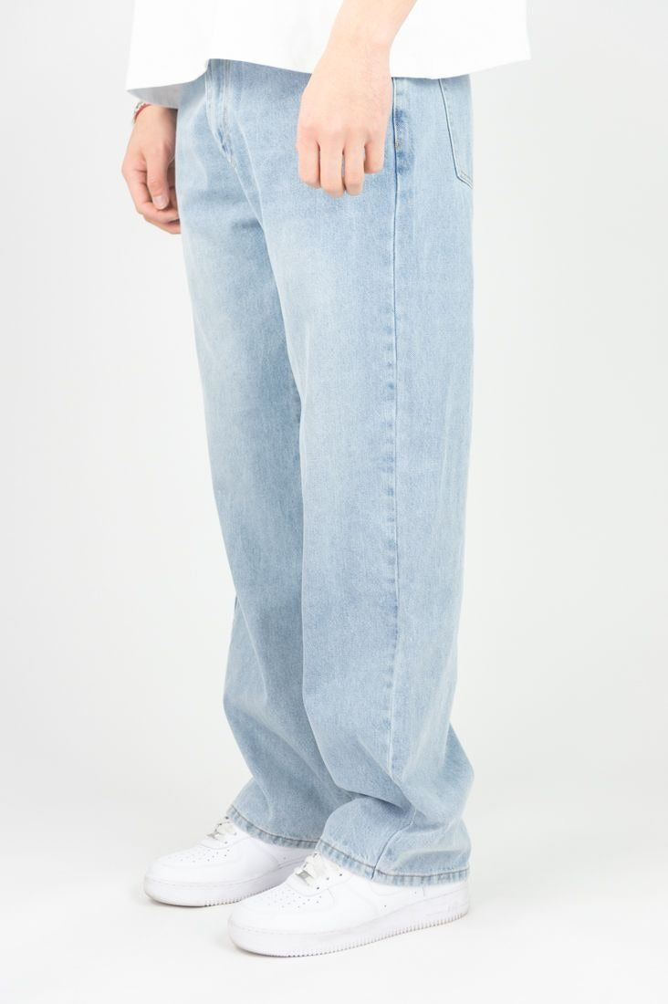 Basic Baggy Jeans- Light Indigo