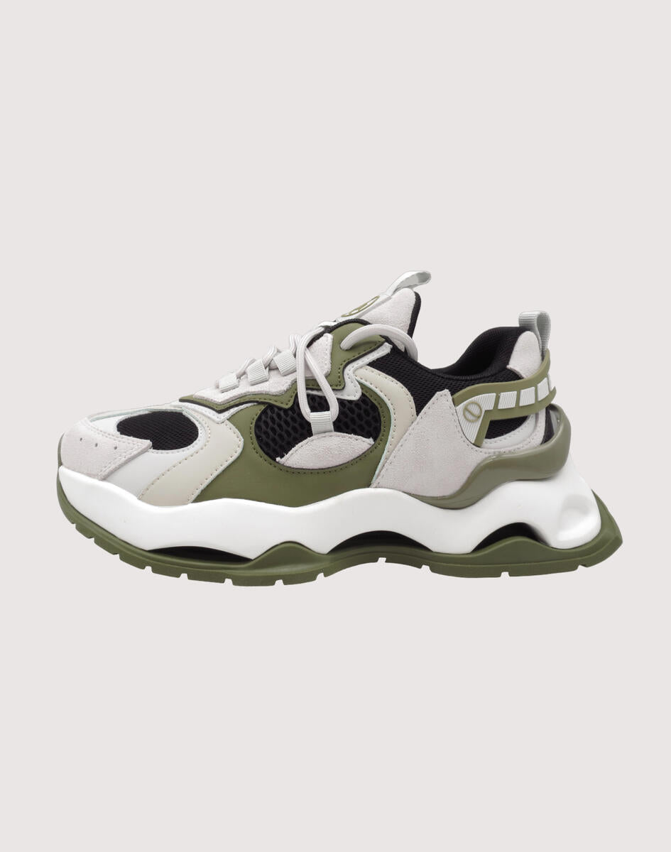 Gravity Sneakers - Army/Beige