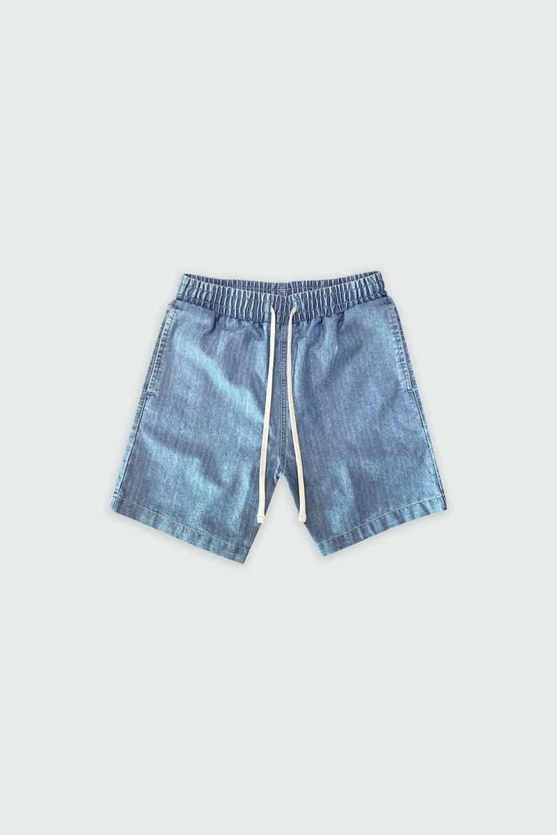 Heir Relaxed Shorts - Medium Blue