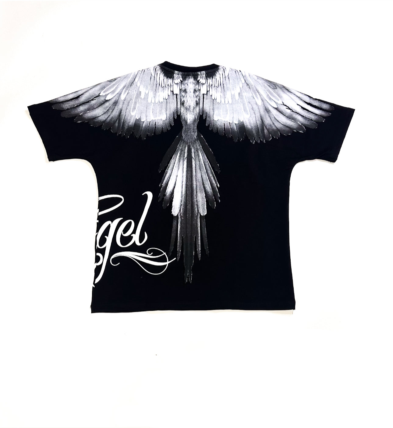 Angel Graphic Tee - Black