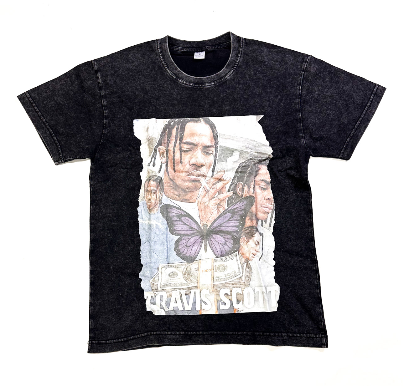 Travis Graphic Tee - Black