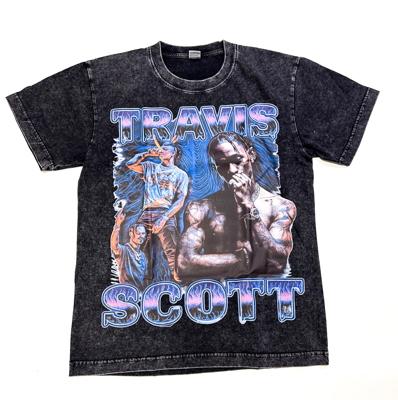 Travis Scott Graphic Tee - Black