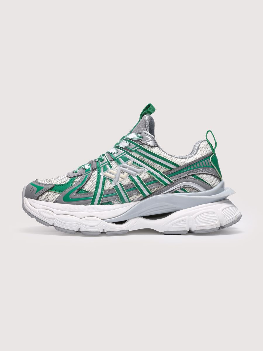 Route Sneakers - Green/Gray