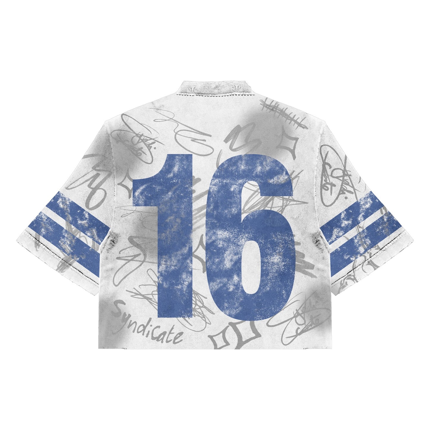 16 Cropped Tee - White