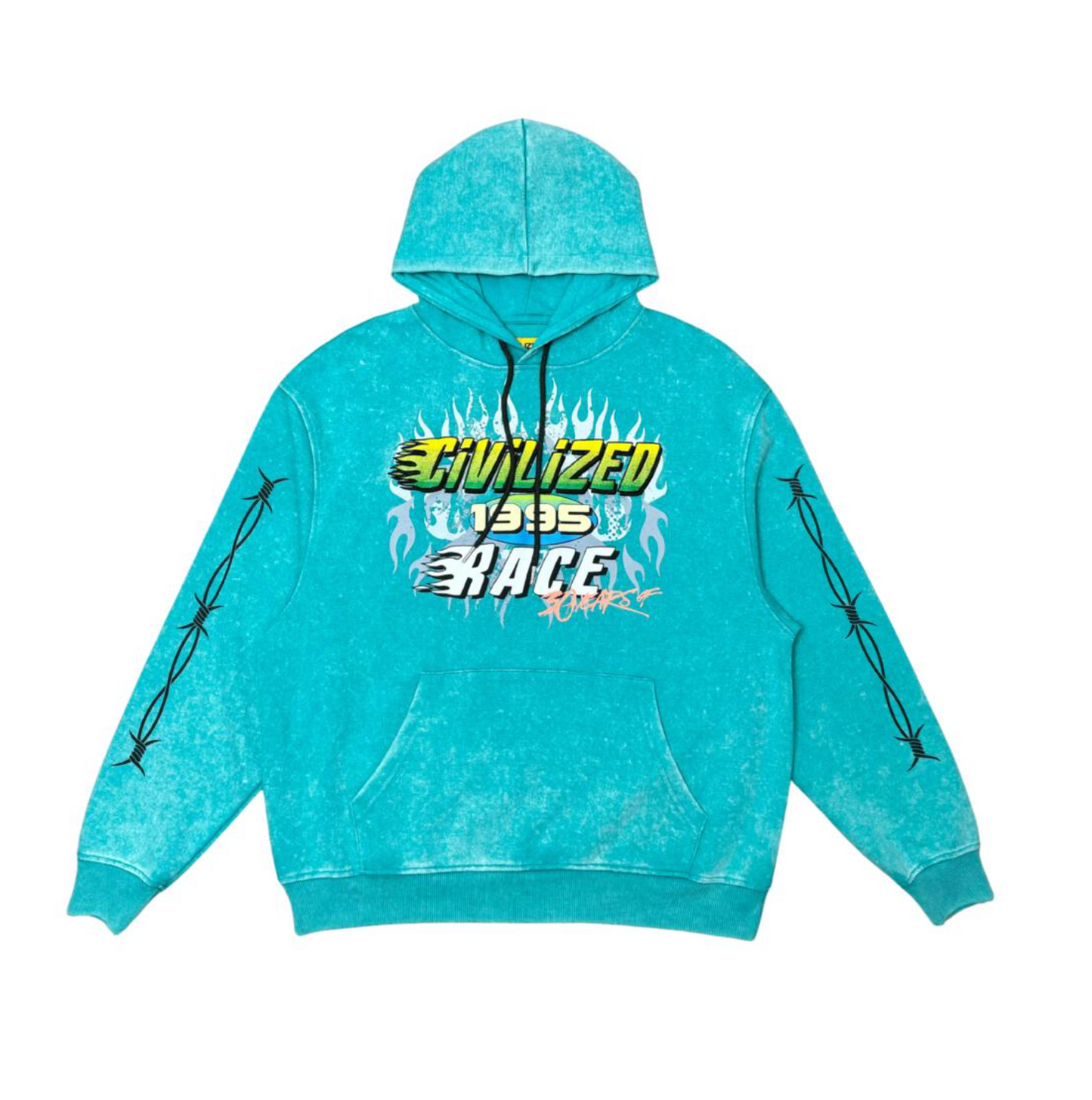 Destruction Race Hoodie - Teal