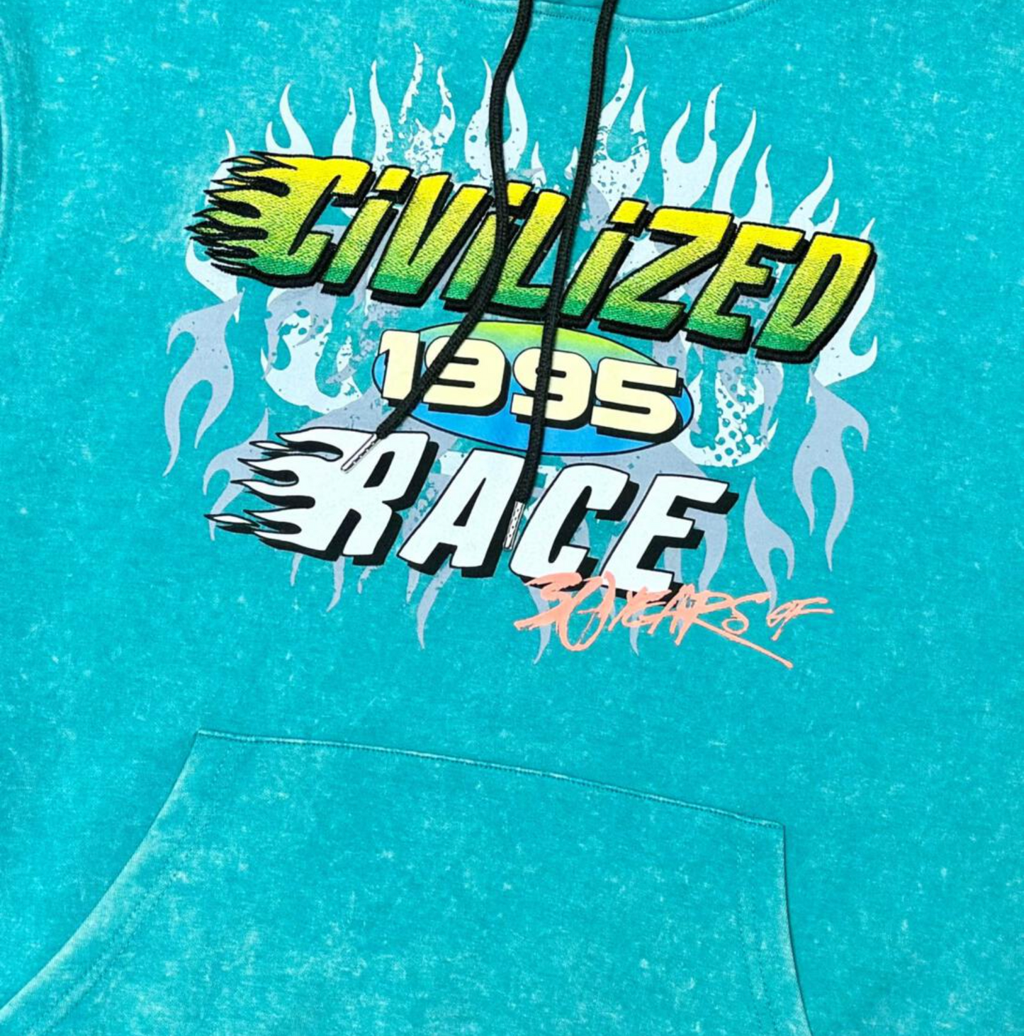 Destruction Race Hoodie - Teal