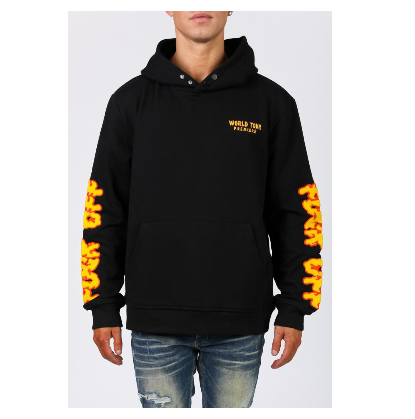 World Tour Fuck Off Chenille Hoody