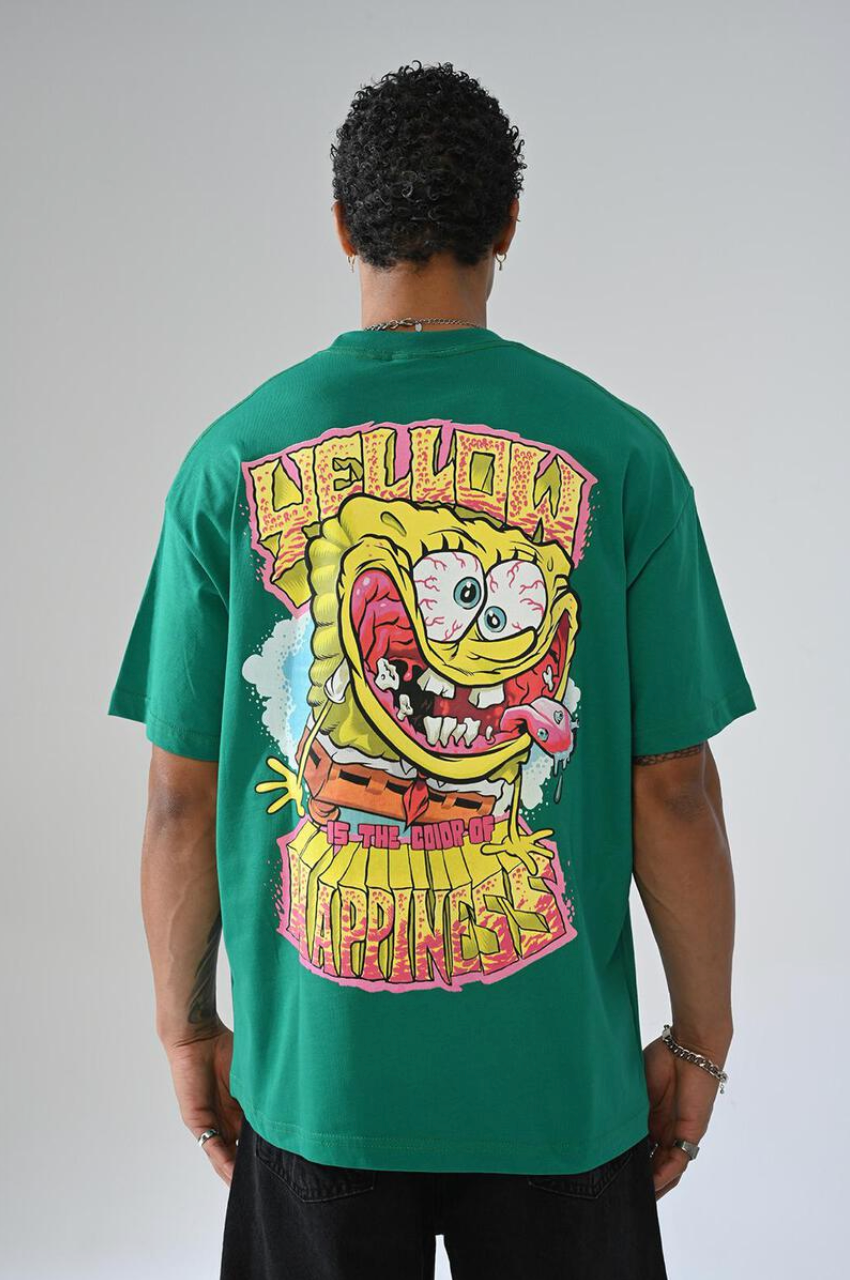 Bob Sponge Tee - Green