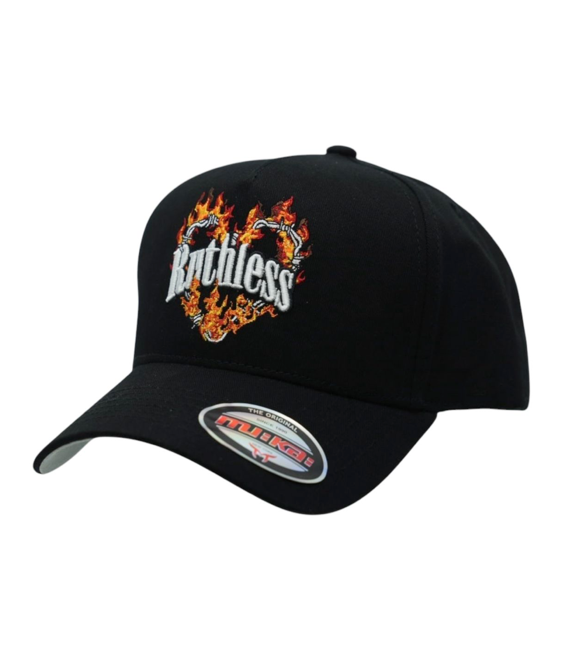 Ruthless Snapback Trucker Hat - Black