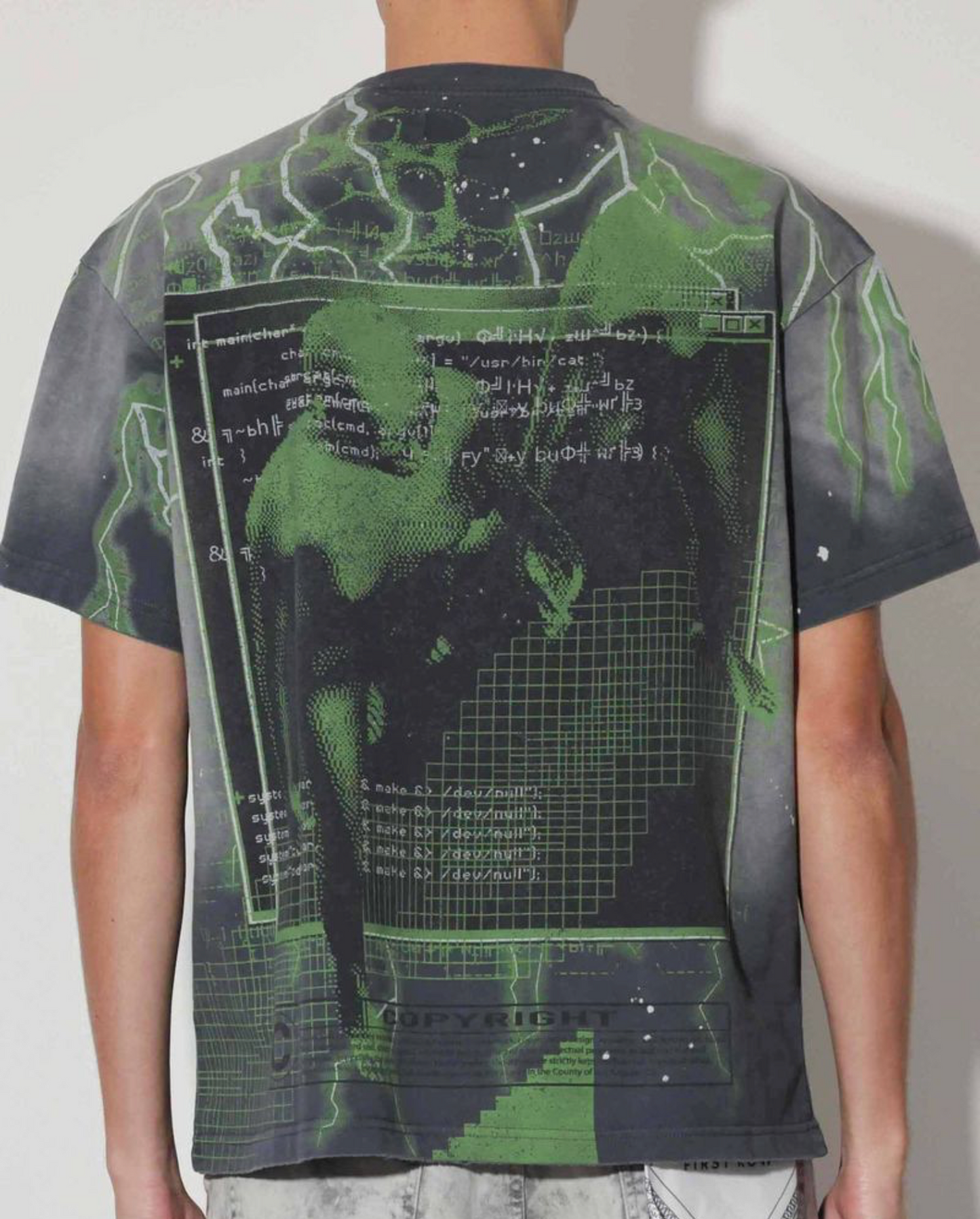 Intellectual Property Washed Tee - Black