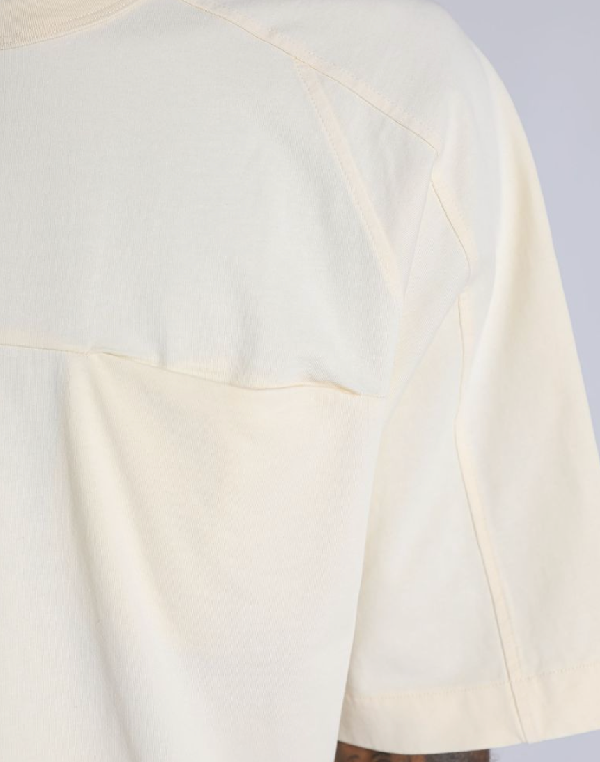 Cropped Heavy Tee - Bone