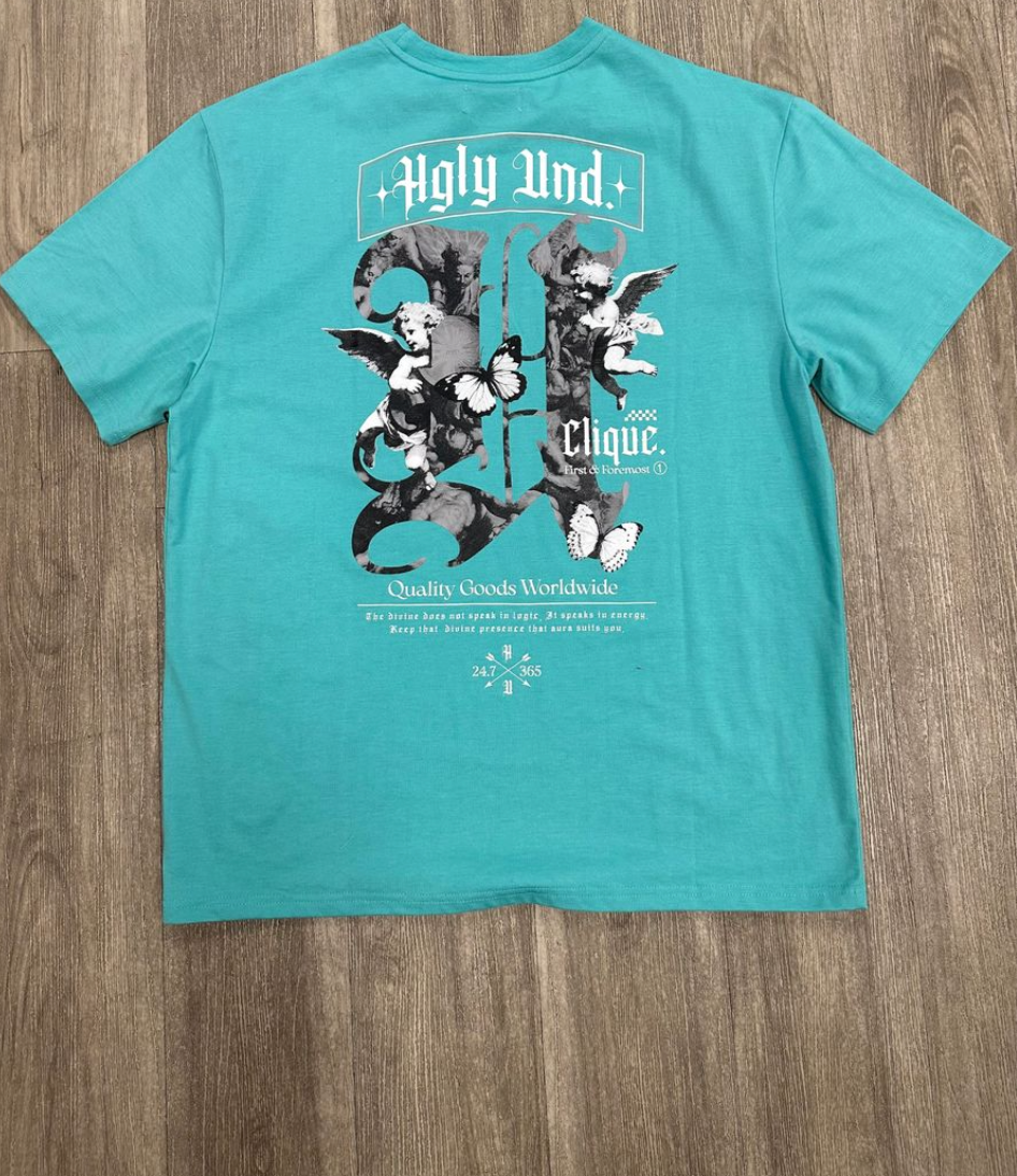 Big "U" T-Shirt - Teal