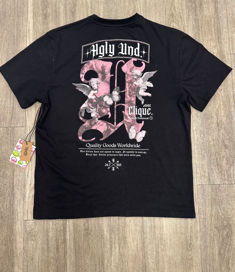Big "U" T-Shirt - Black