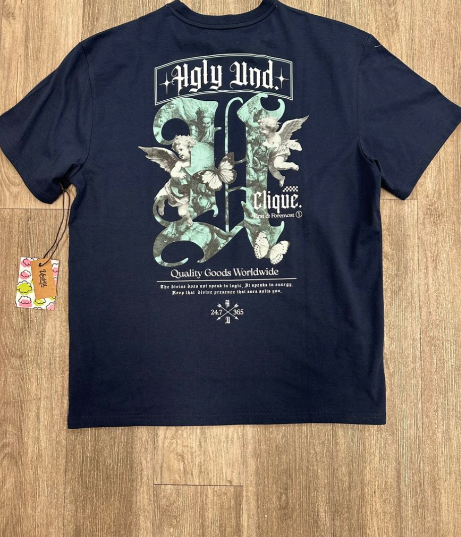 Big "U" T-Shirt - Navy