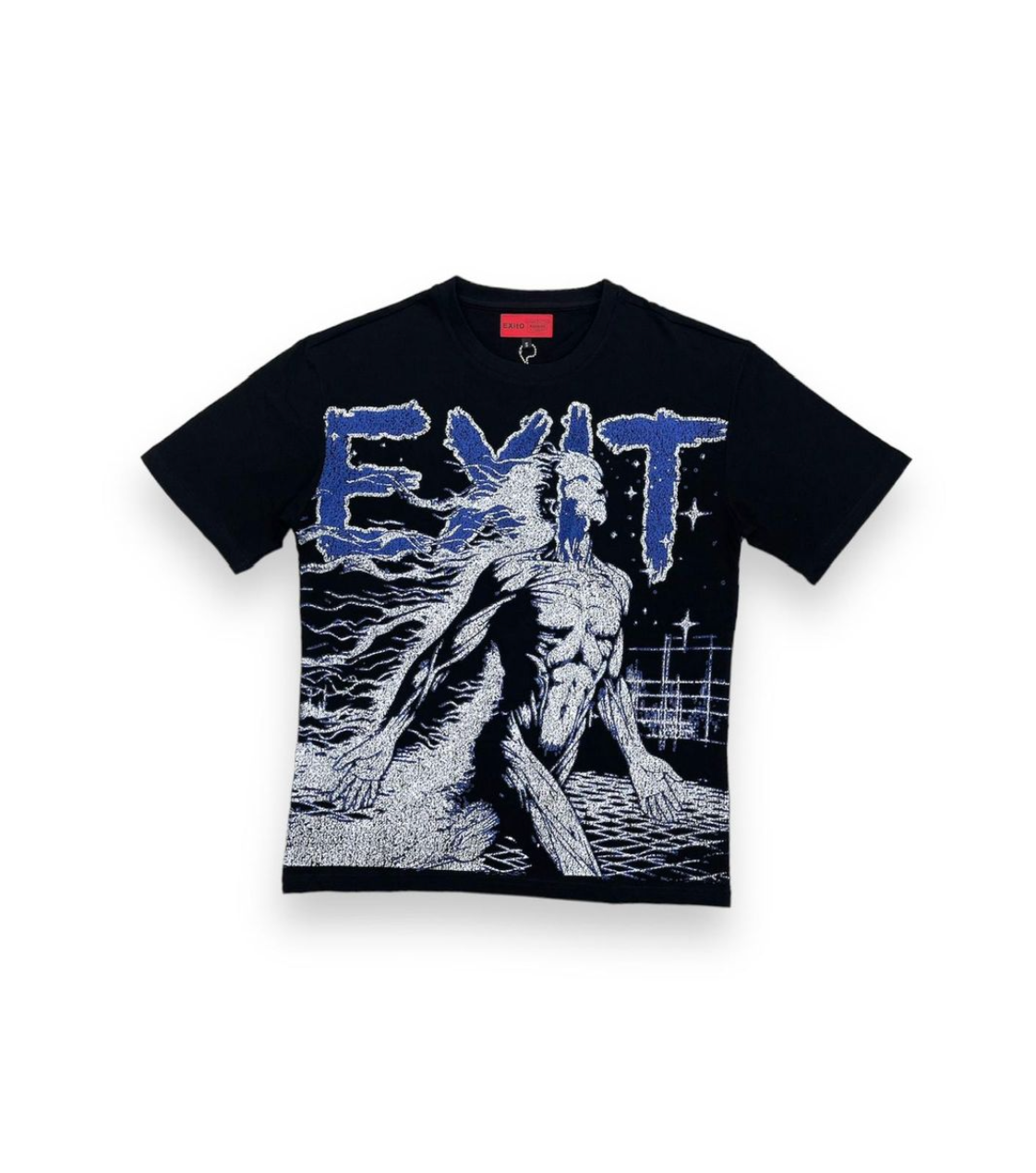 Exit Tee - Black/Blue