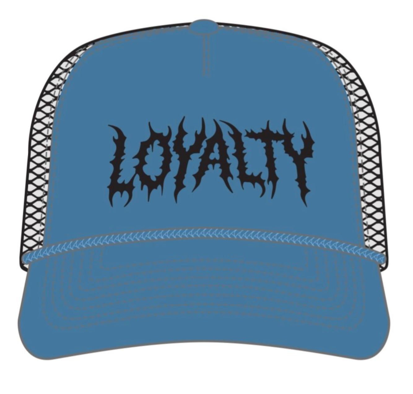 Loyalty Trucker - Blue/Black