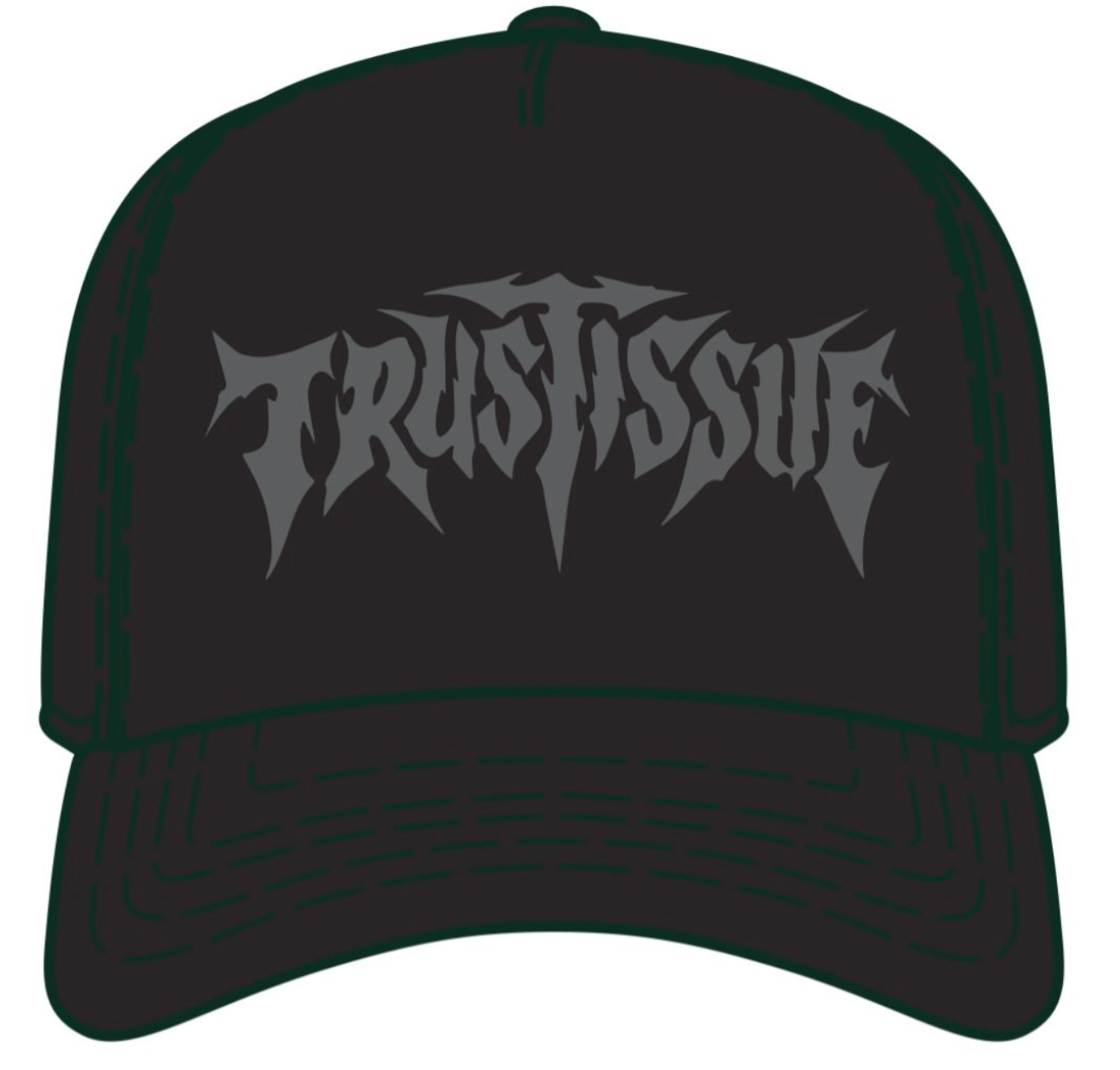 Trust Issues Snapback - Black