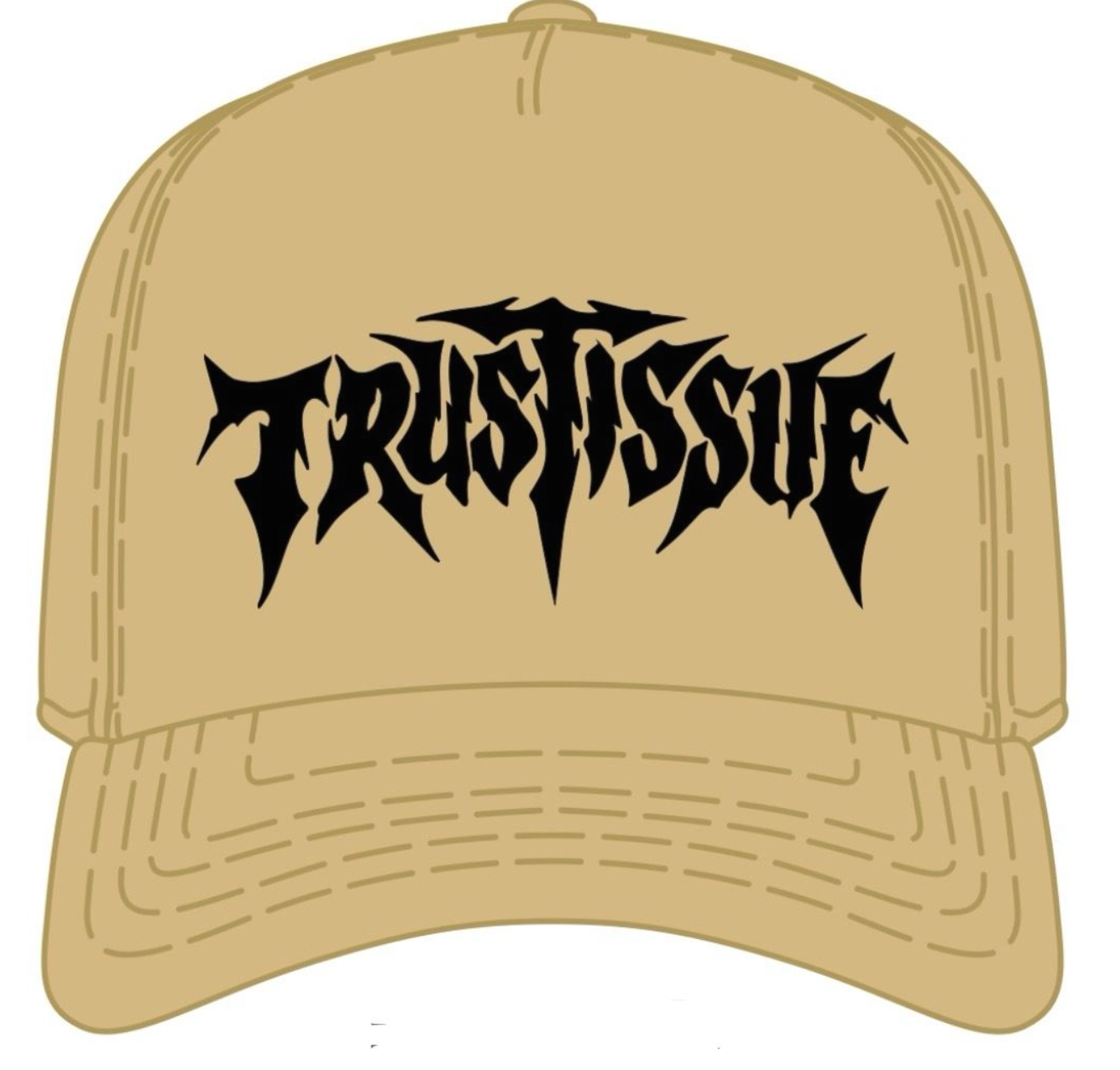 Trust Issues Snapback - Khaki