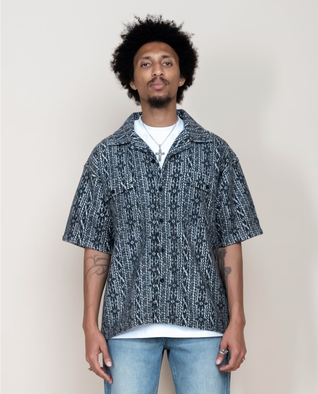 Opaque Shirt Buttondown - Black