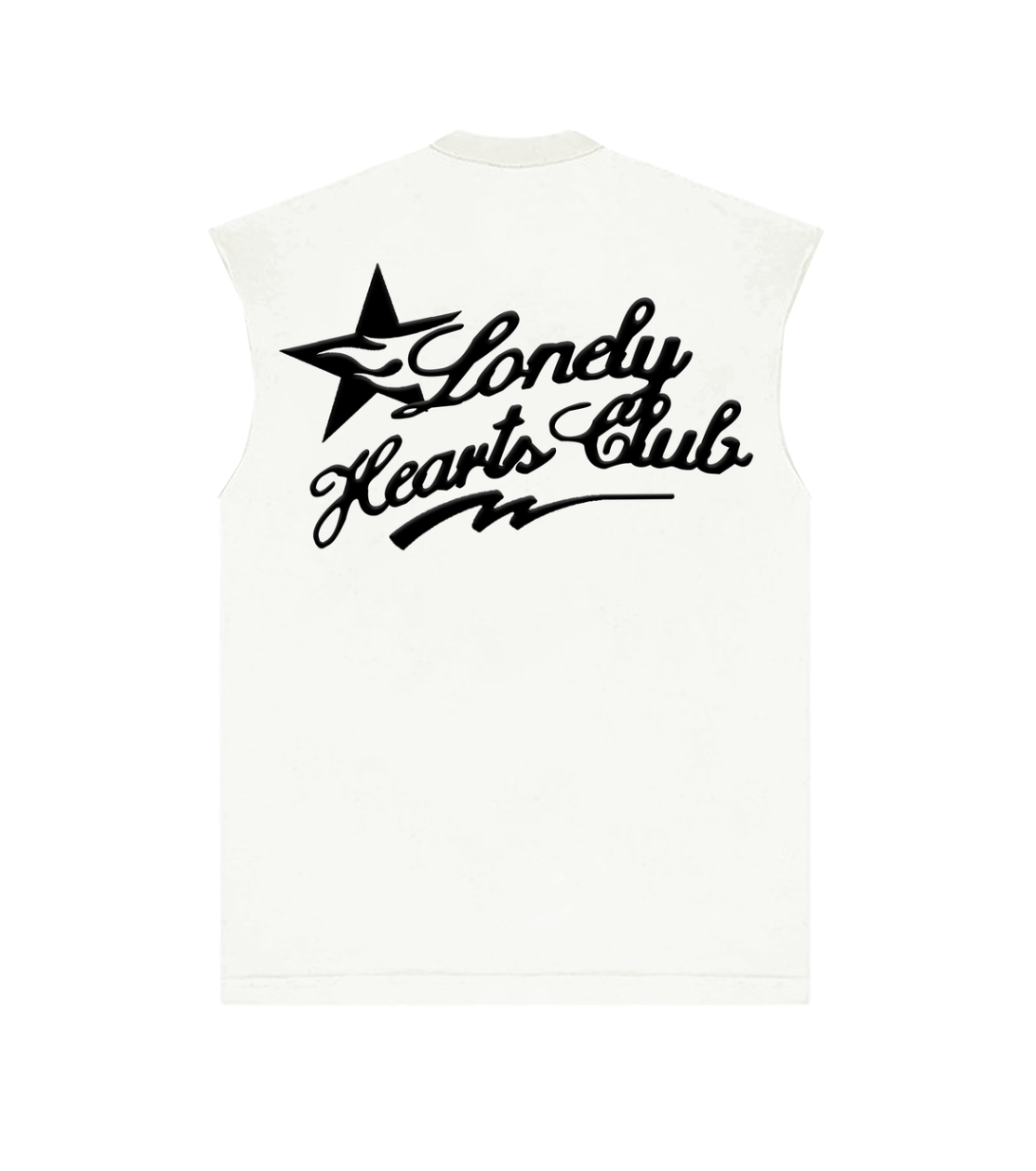 Heart Keeper Sleeveless Tee - Off White
