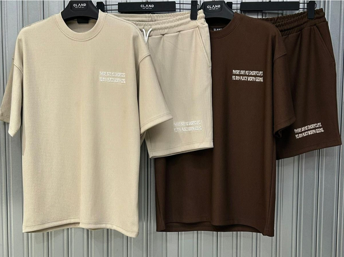 No Shortcuts Graphic Tee - Beige