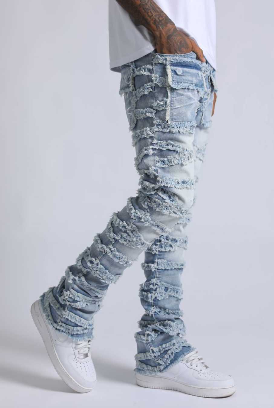 Falcon Denim Jeans - Light Wash